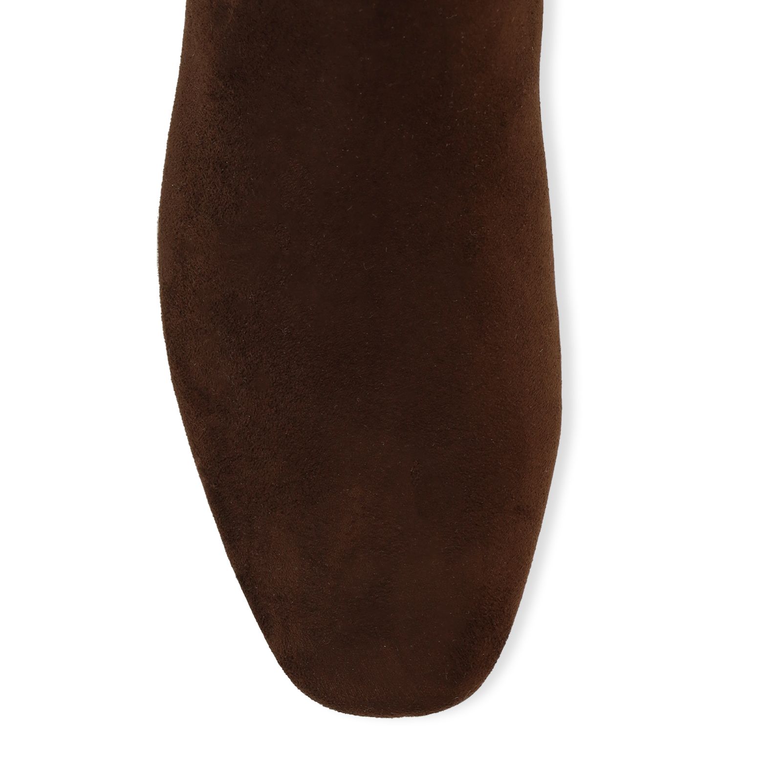 Donkerbruine stretch laarzen