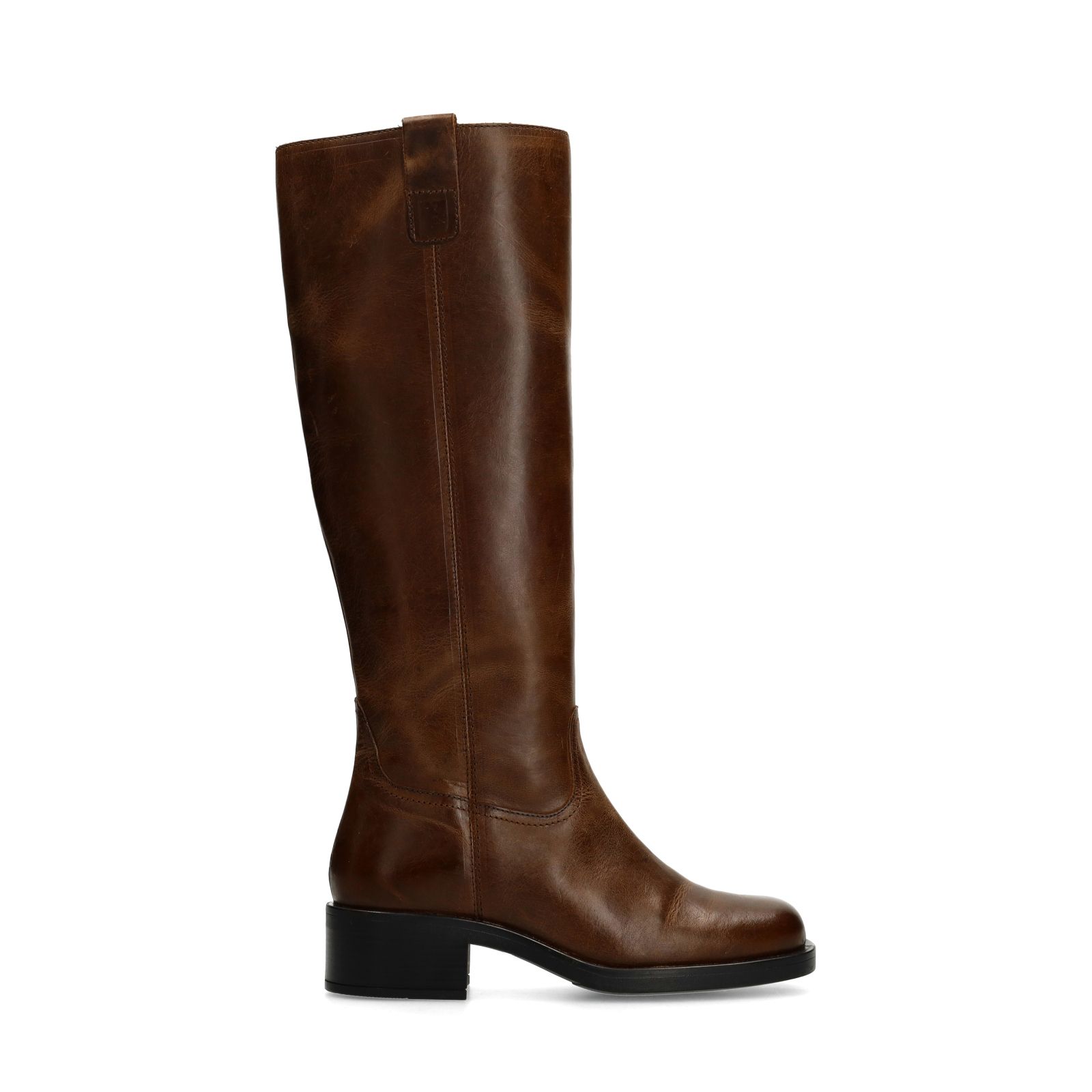 Braune Lederstiefel