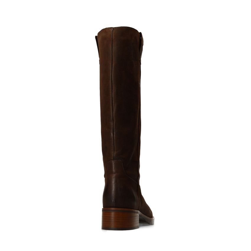 Braune Lederstiefel