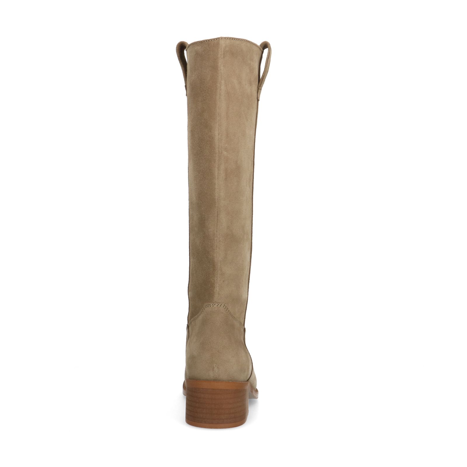Beige suède laars