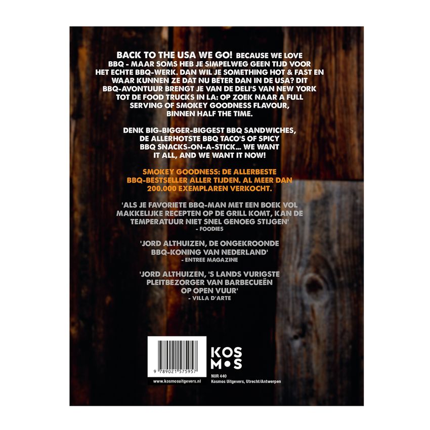 Burgers & BBQ bites boek Jord Althuizen