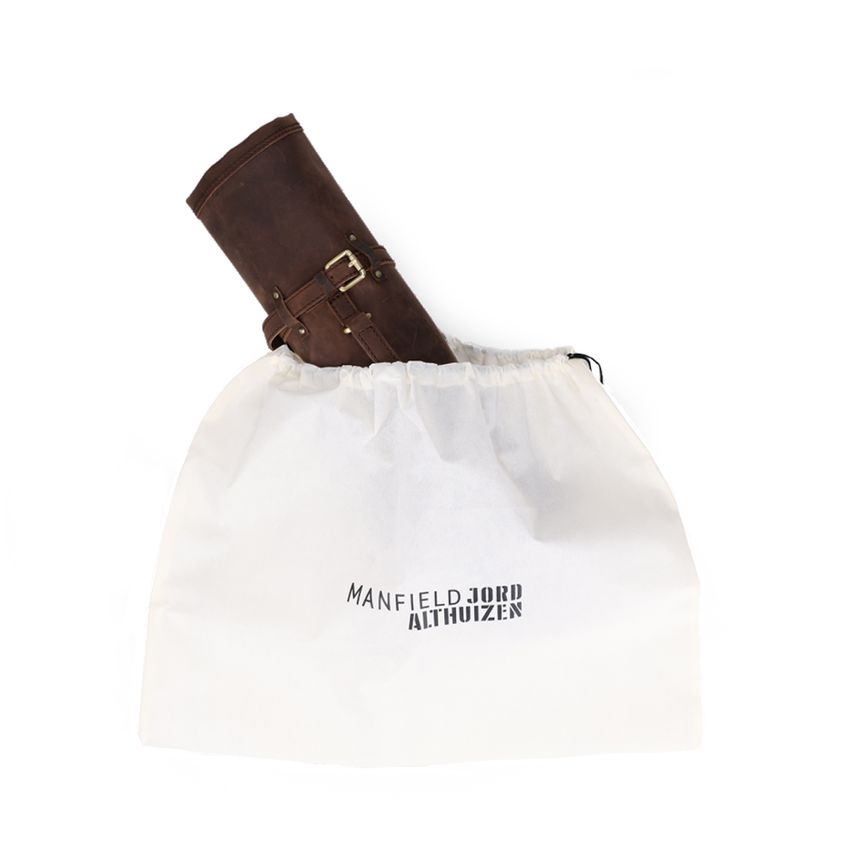 Braunes Leder-Etui