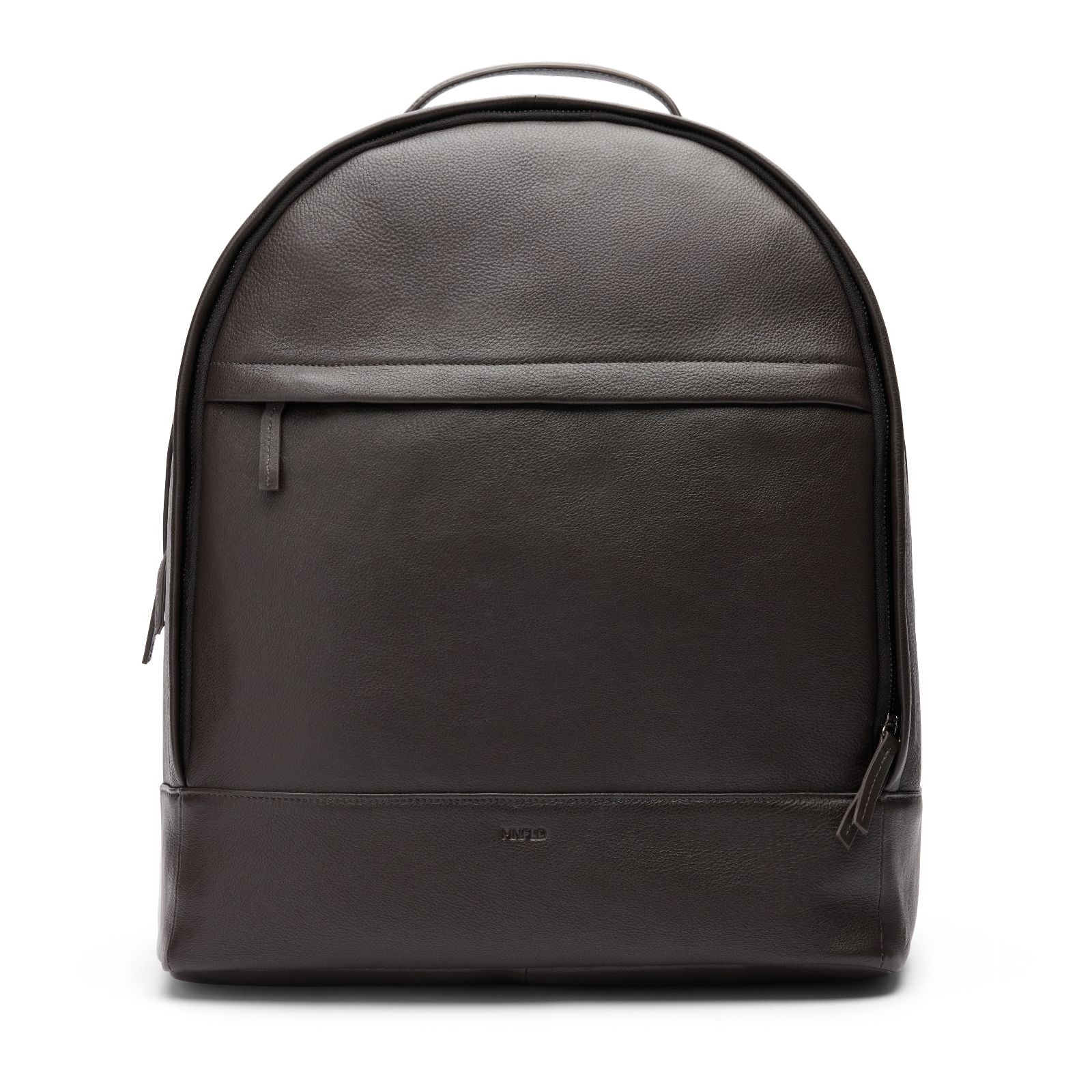Bruine leren unisex rugzak