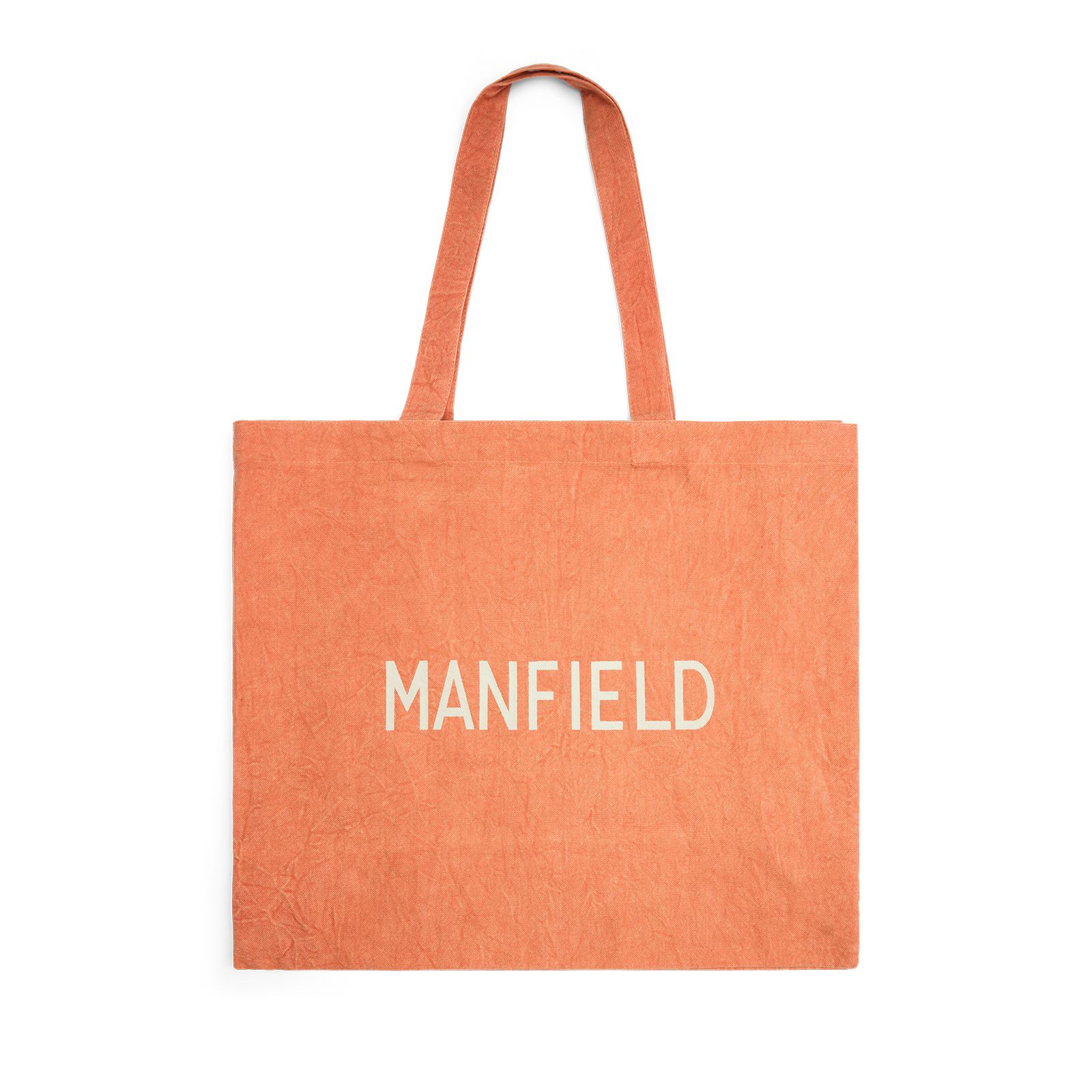 Oranje Manfield canvas shopper