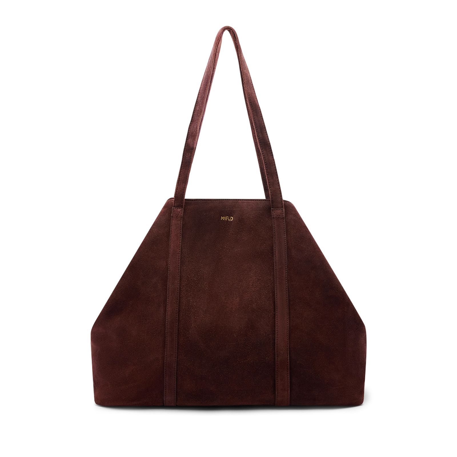 Bordeaux suède shopper