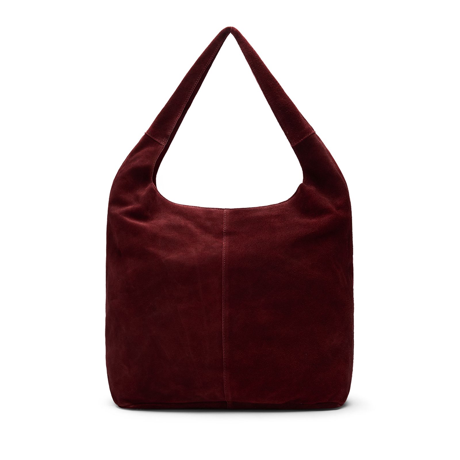 Rode suède shopper