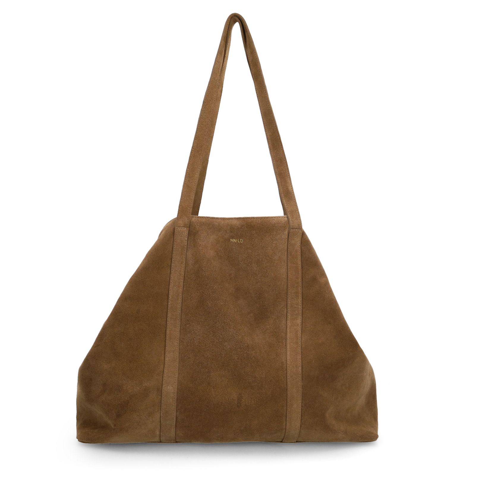 Taupe suède shopper