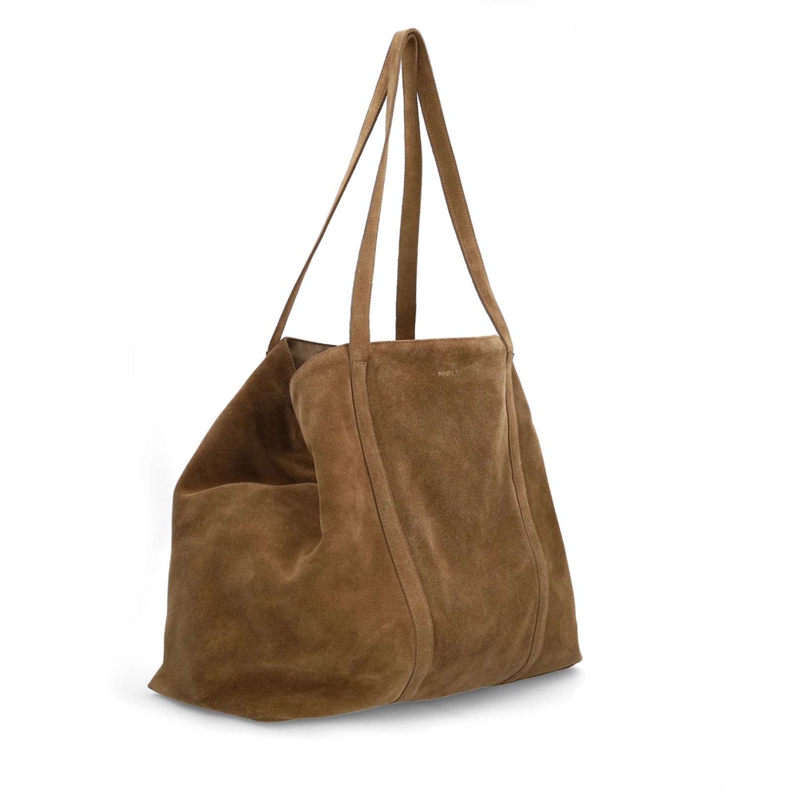 Taupe suède shopper