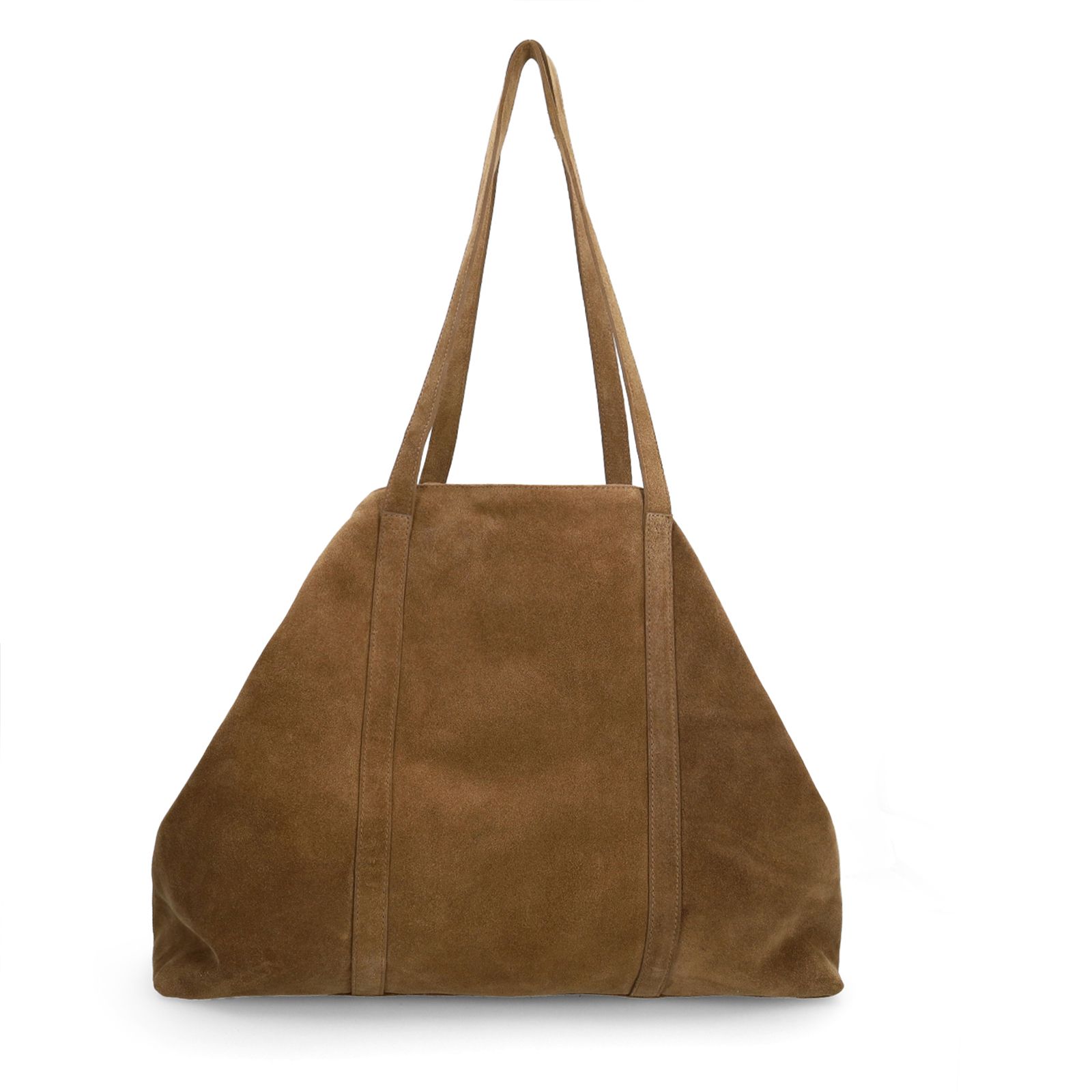 Taupe suède shopper