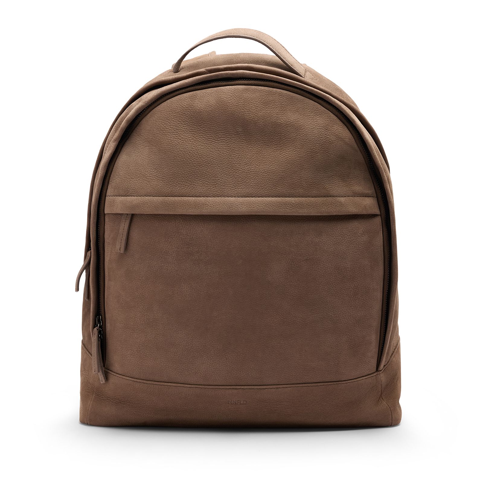 Taupe nubuck unixex rugzak