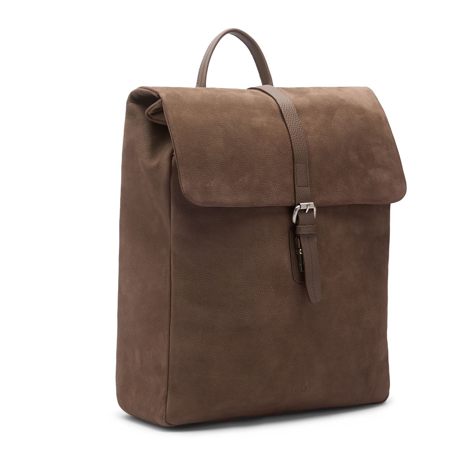 Taupe nubuck rugzak