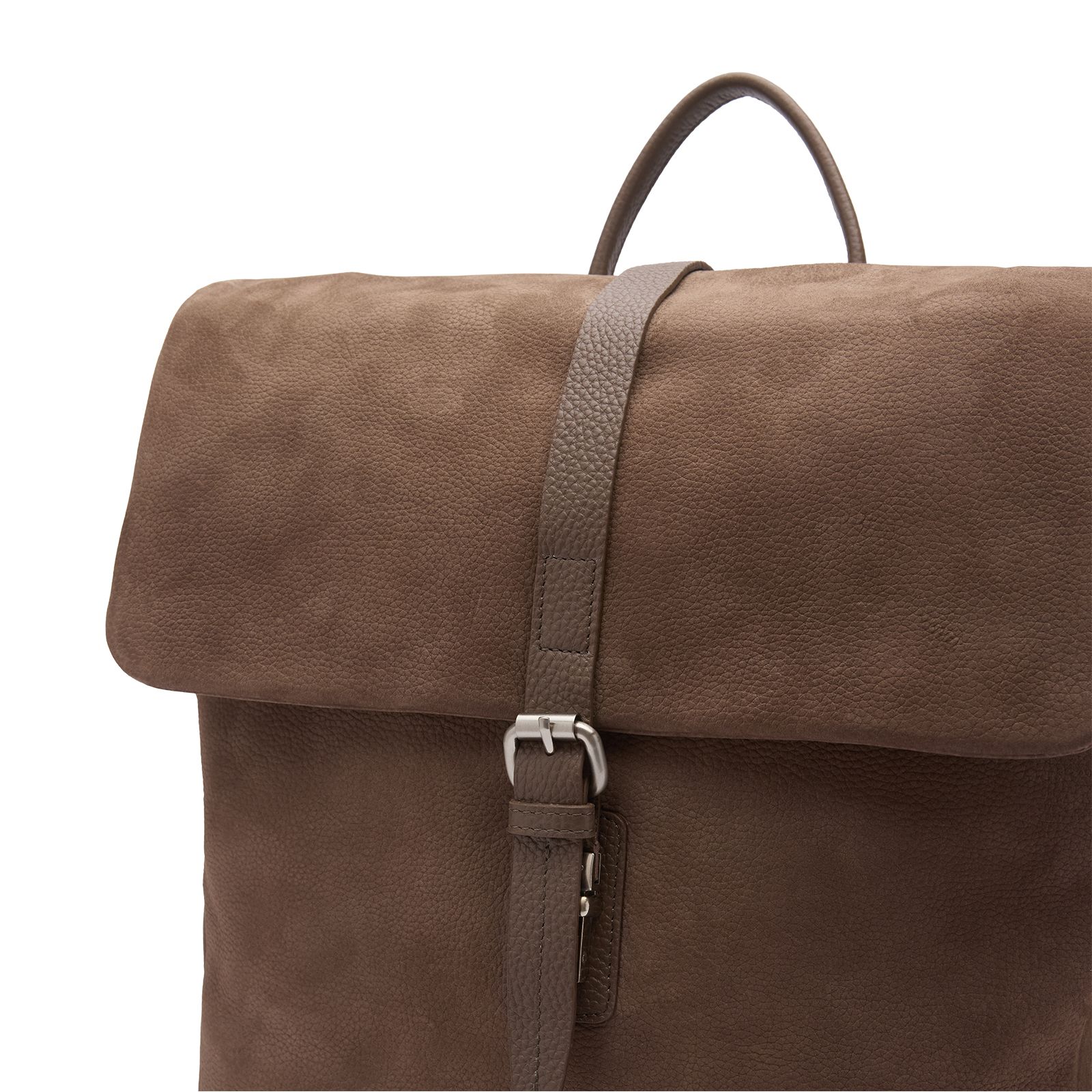 Taupe nubuck rugzak