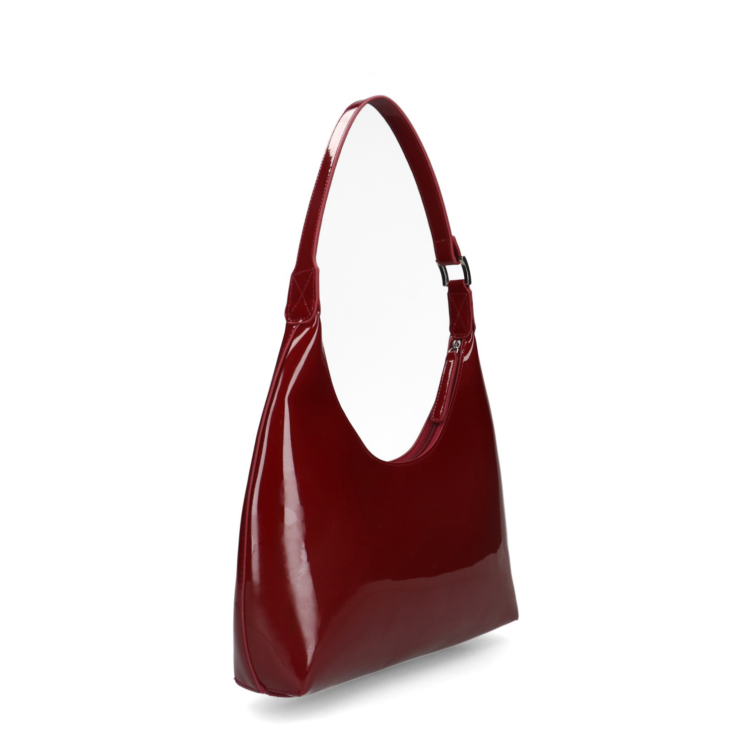 Rote Lackhandtasche | Red Rouge | Manfield | Manfield