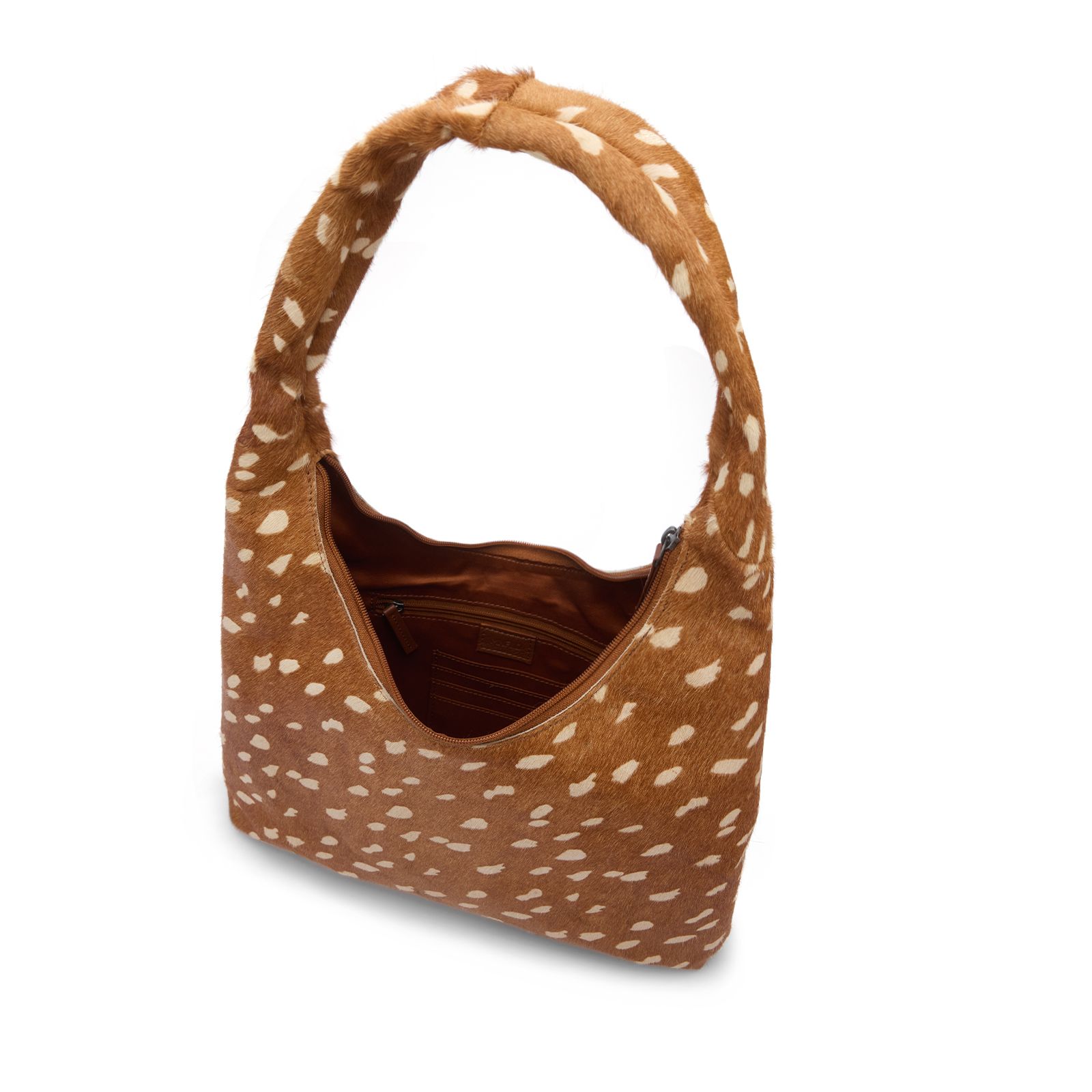 Schoudertas met bambiprint