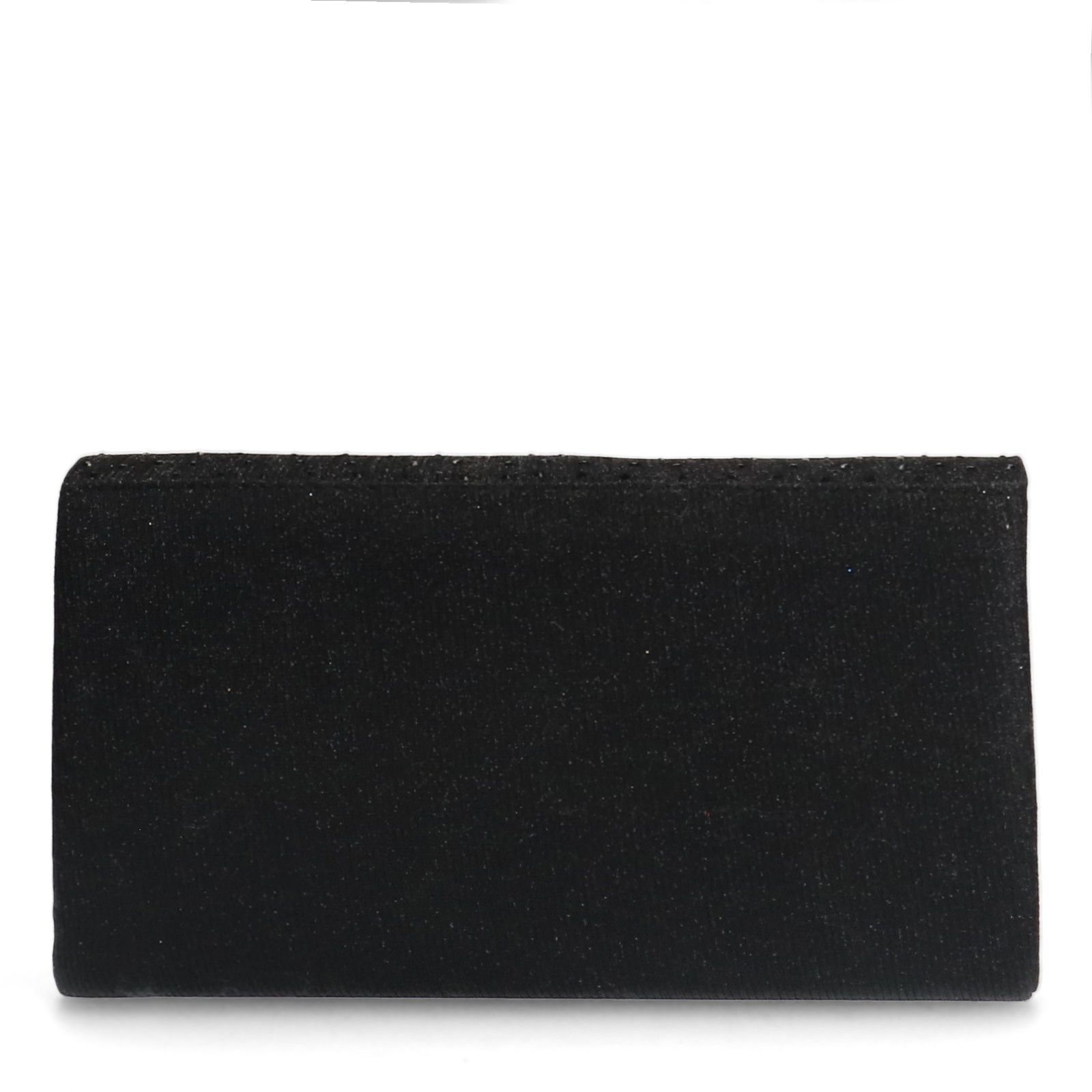 Schwarze Glitzer-Clutch