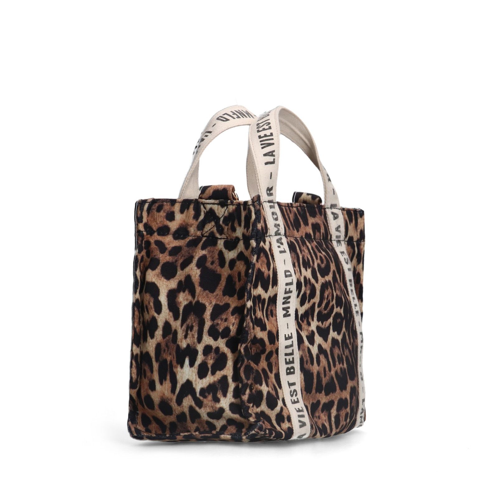 Leopard mini shopper