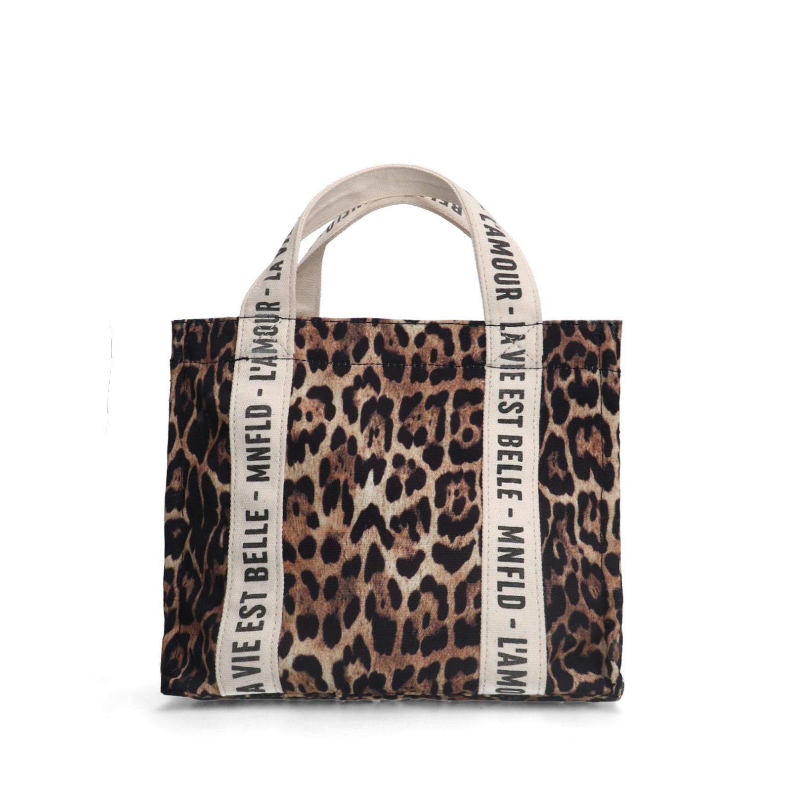 Leopard mini shopper