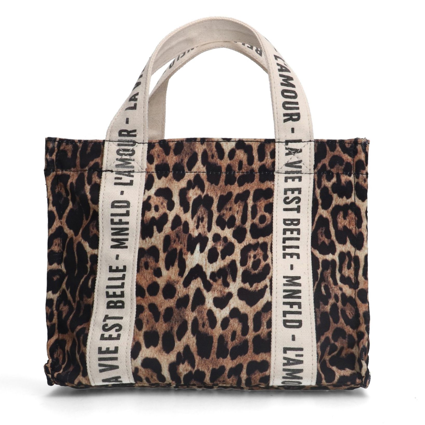 Leopard mini shopper