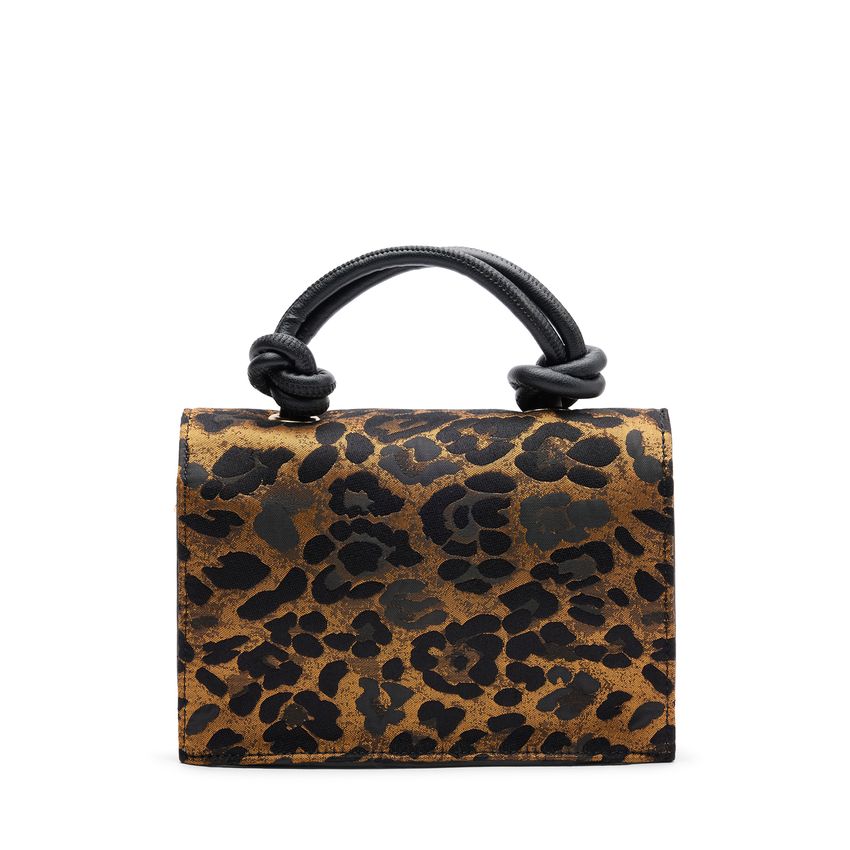 Handtasche mit Leoprint