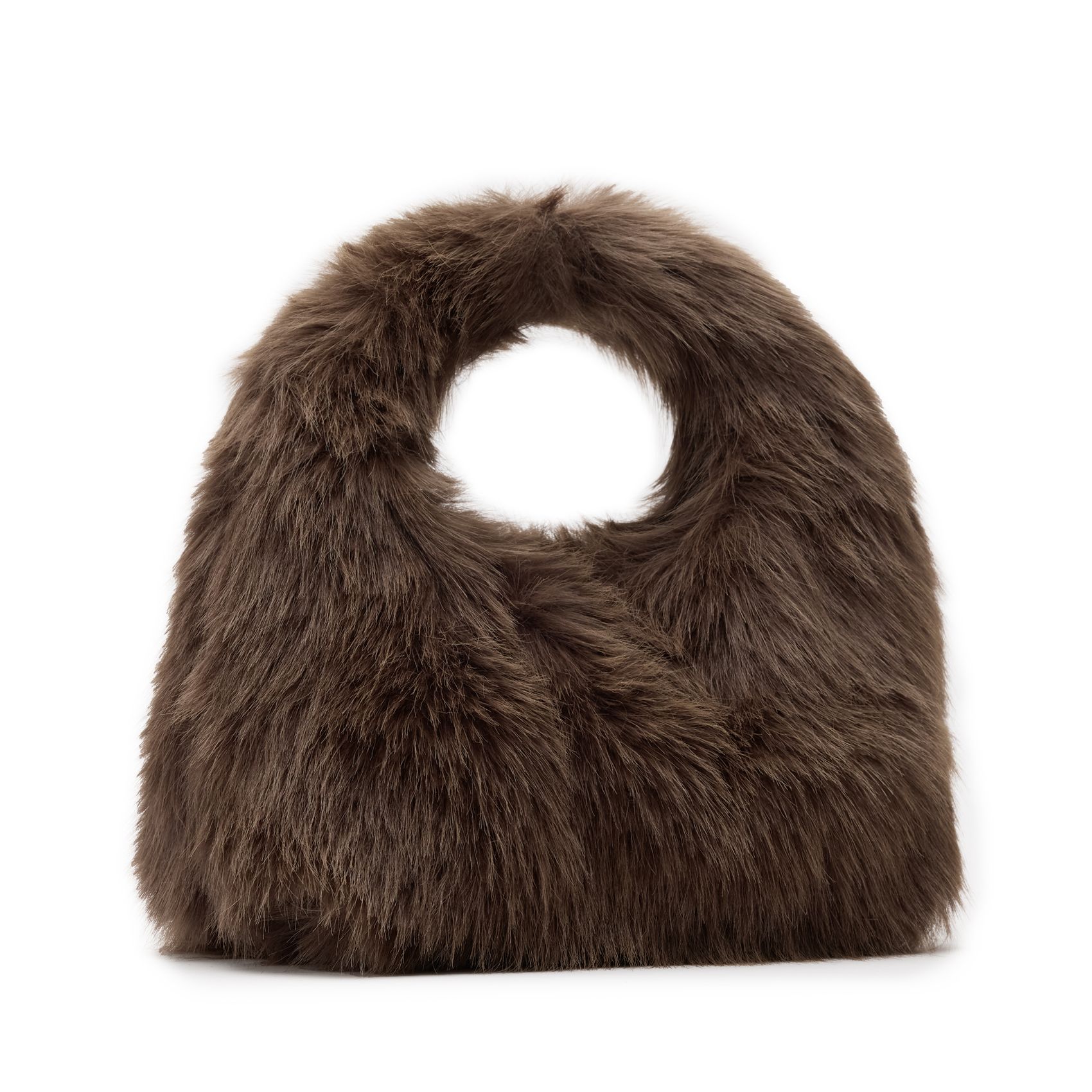 Bruine bambi fur clutch