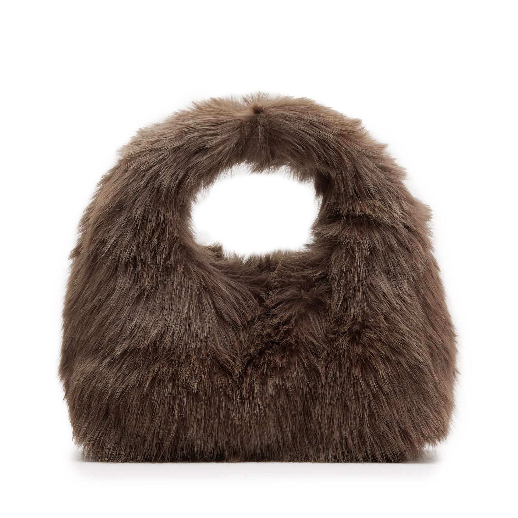 Bruine bambi fur clutch