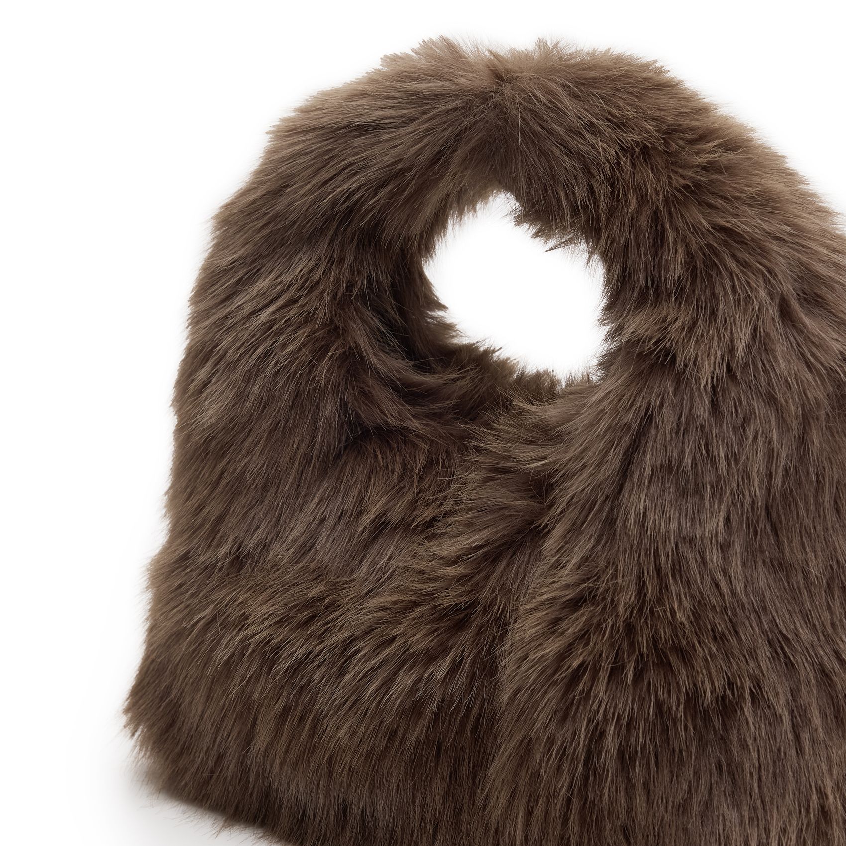 Bruine bambi fur clutch