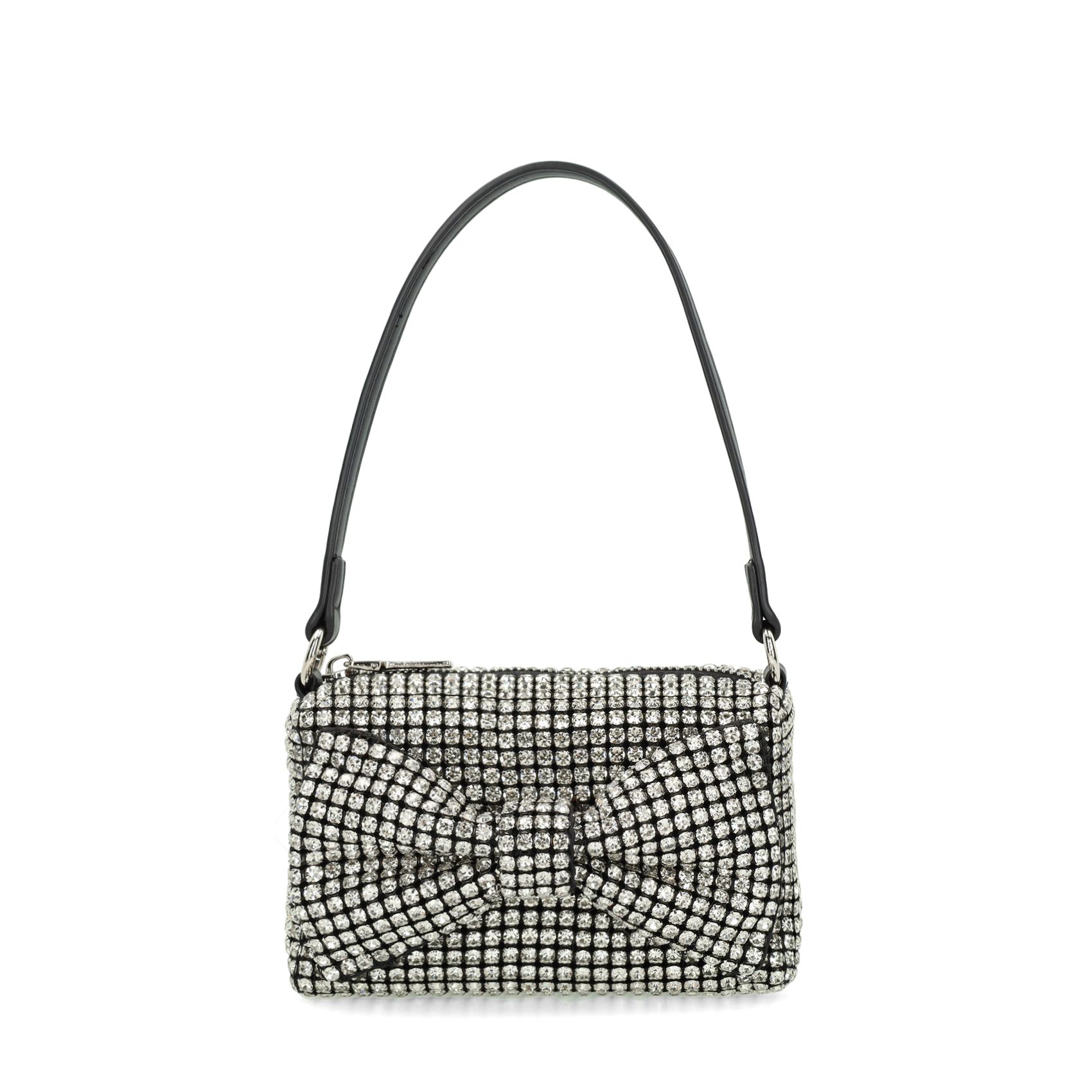 Glitzer-Handtasche mit Schleife