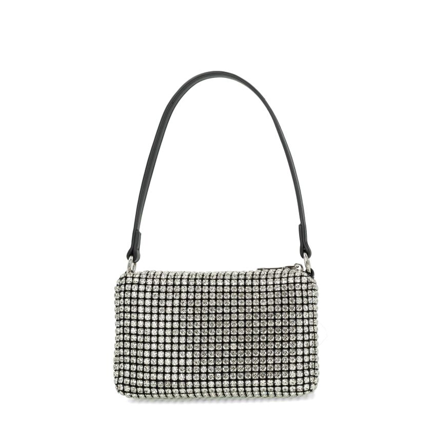 Glitzer-Handtasche mit Schleife