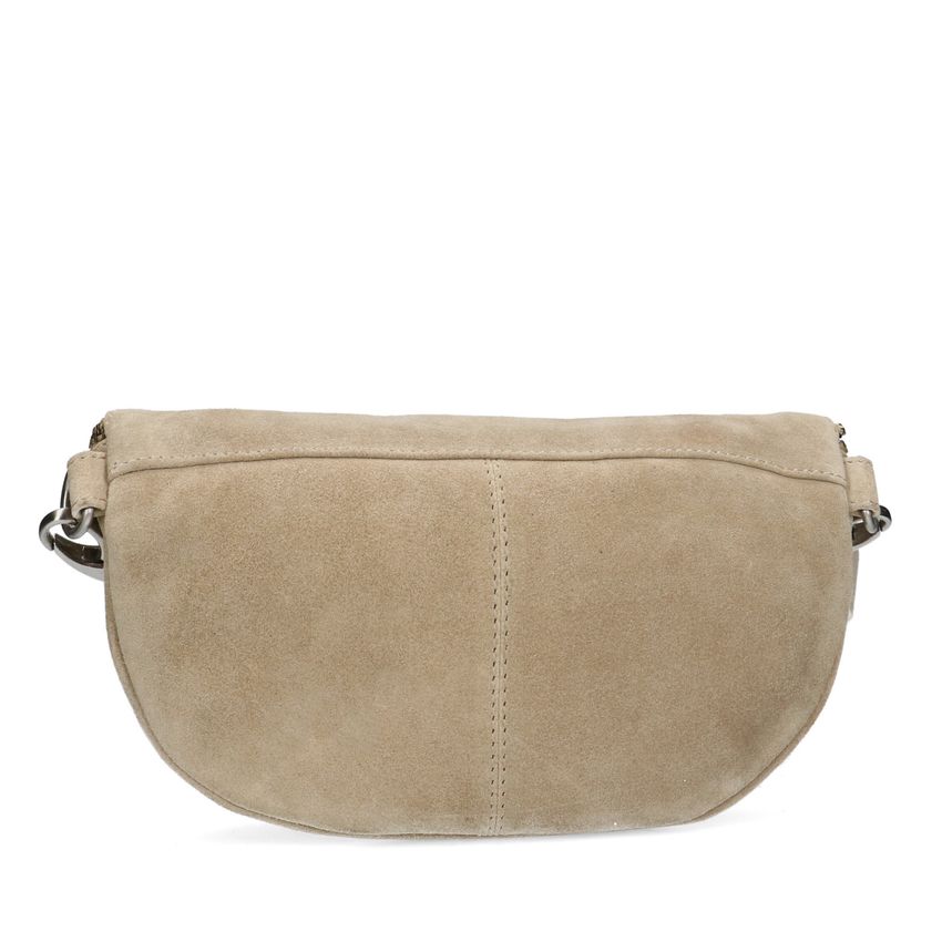 Beige suède bum bag