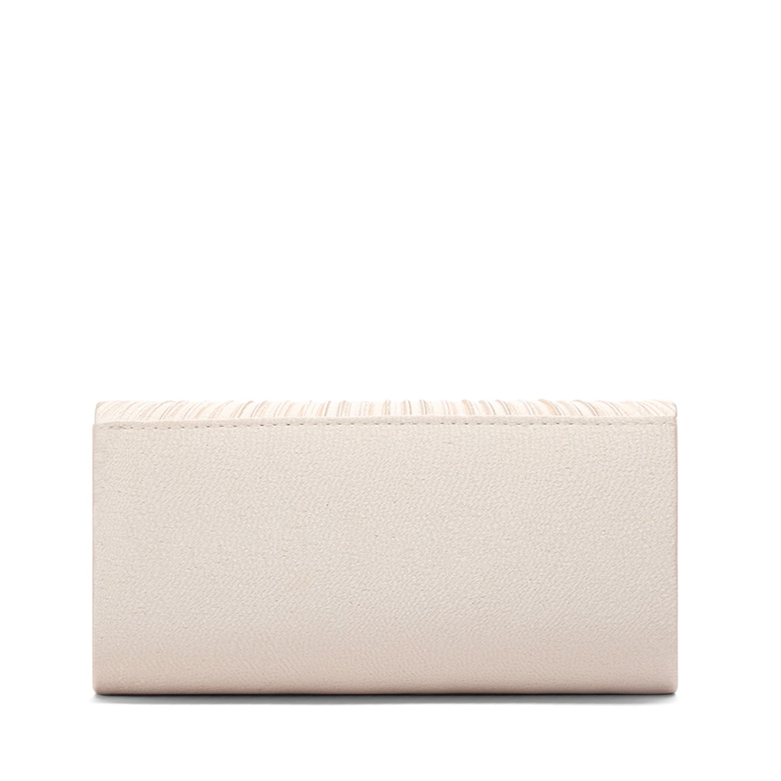 Beigefarbene Clutch