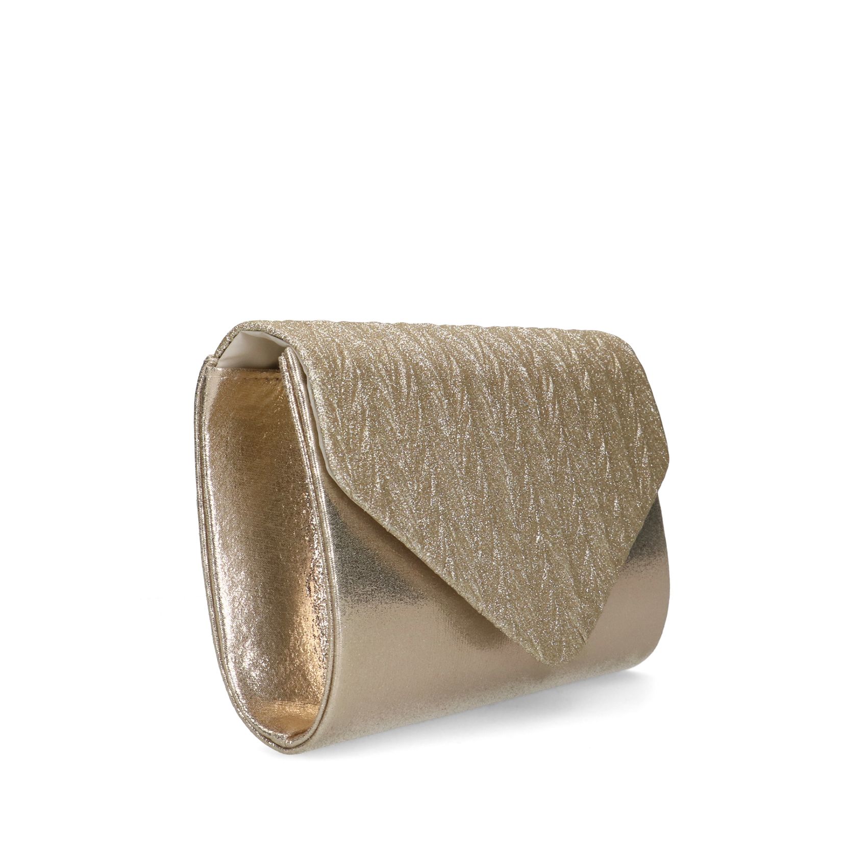 Goudkleurige glittertas