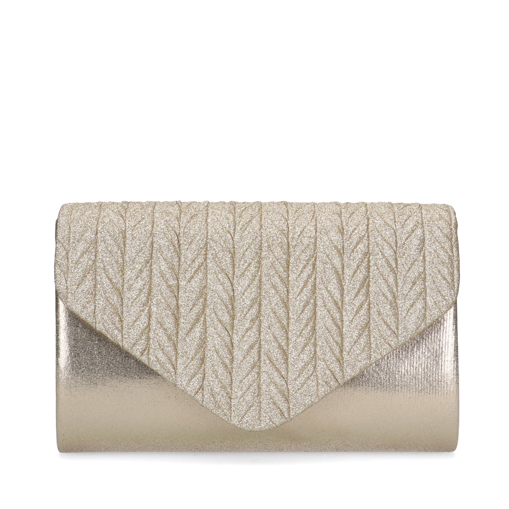 Goudkleurige glittertas