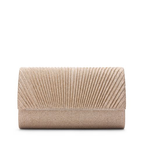 Goudkleurige clutch met glitters