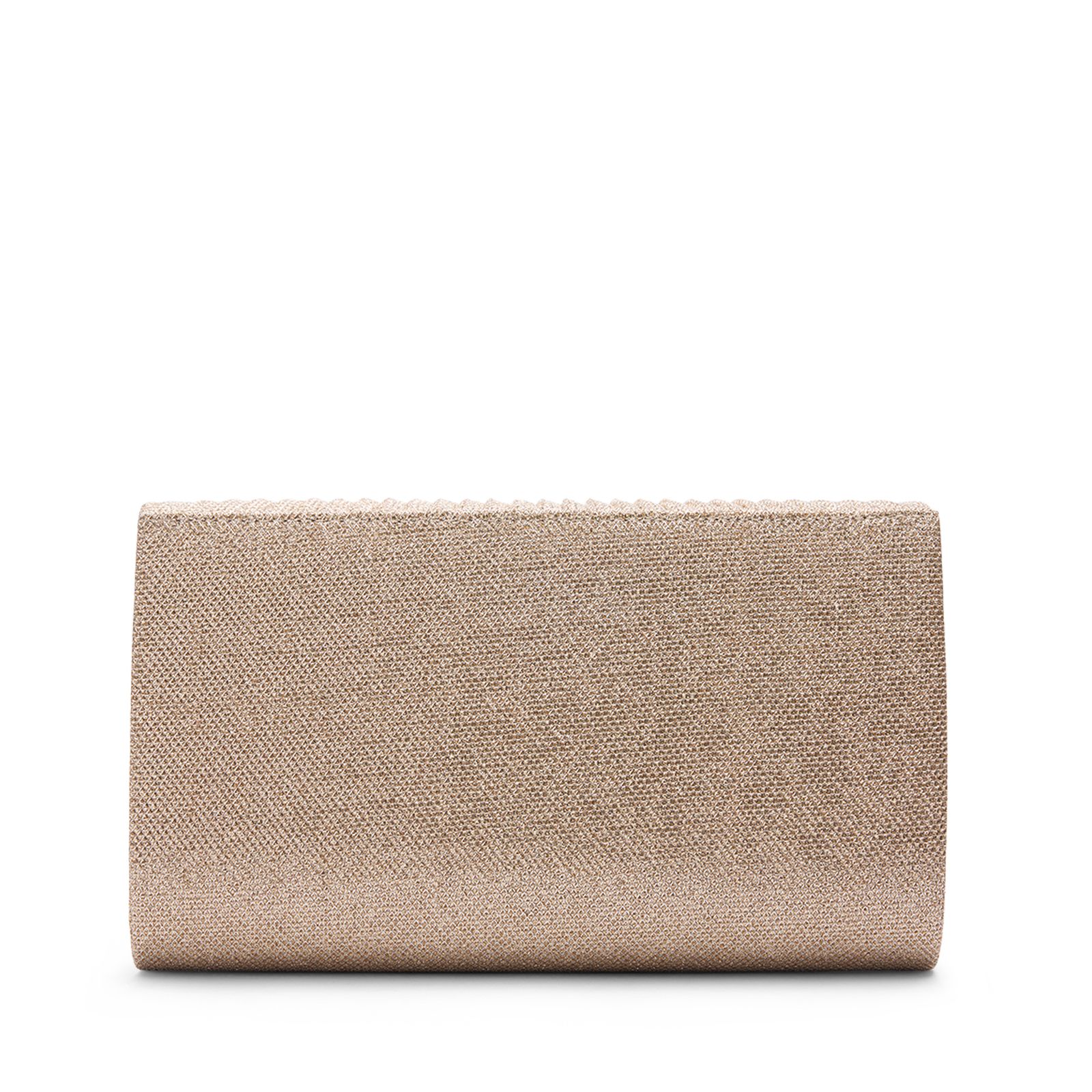 Goldfarbene Glitzer-Clutch