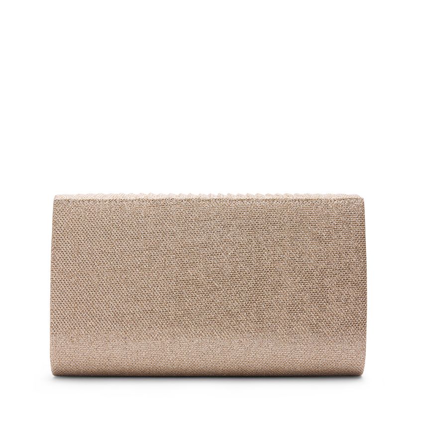 Goudkleurige clutch met glitters