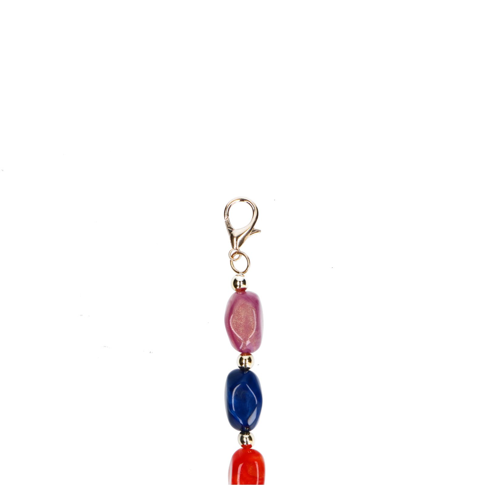 Multicolor bag charm