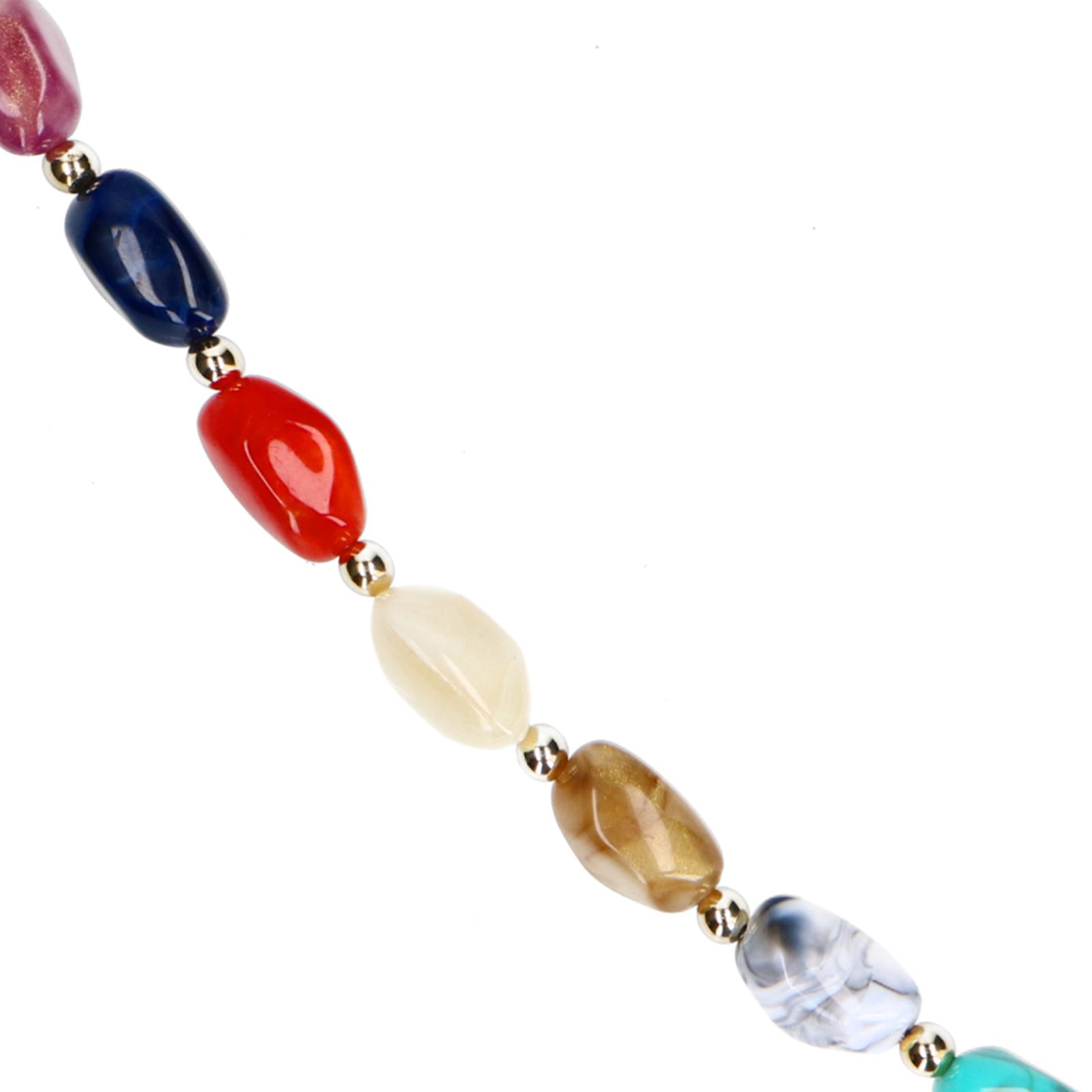 Multicolor bag charm