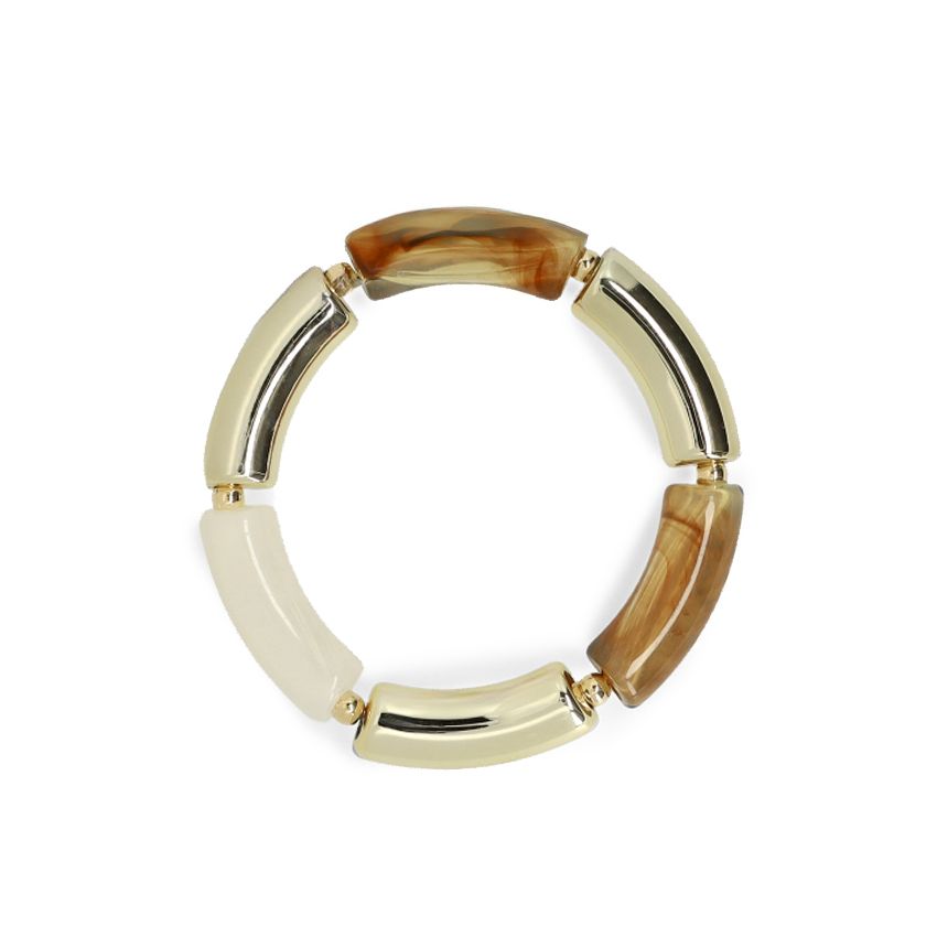 Goldfarbenes Statement-Armband