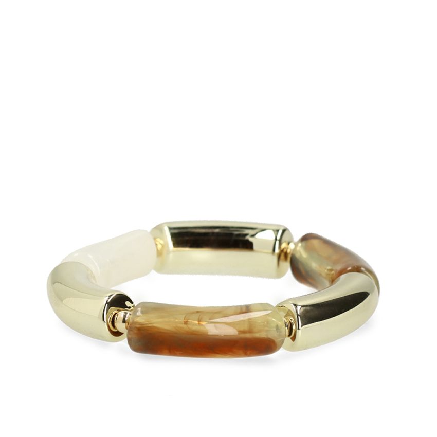 Goldfarbenes Statement-Armband