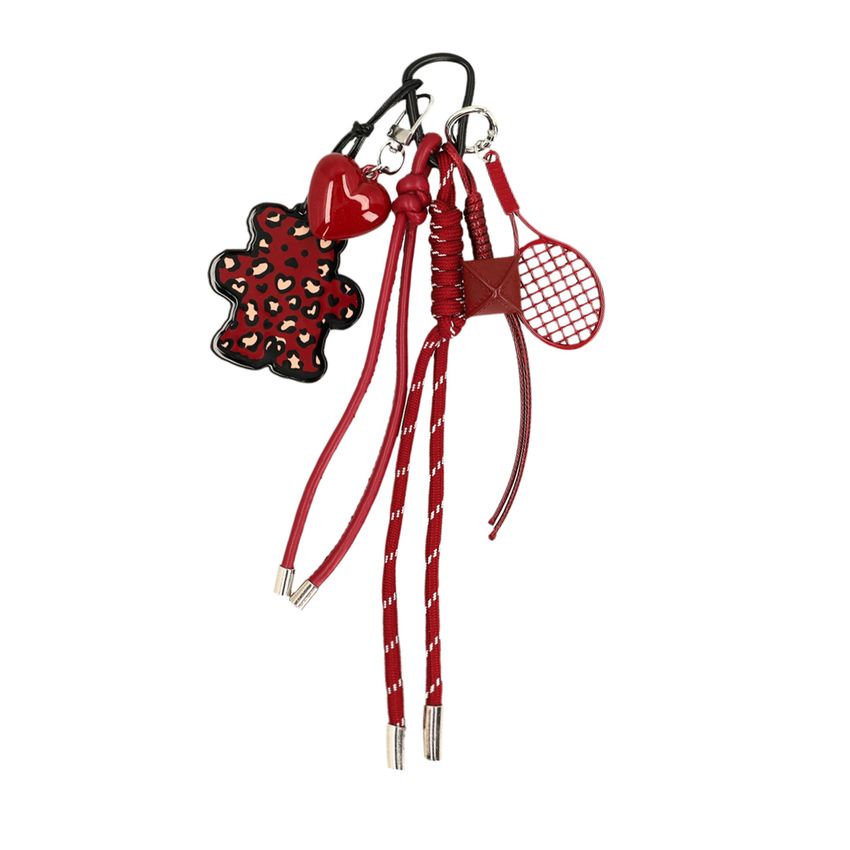 Bordeauxroter Taschen-Charm