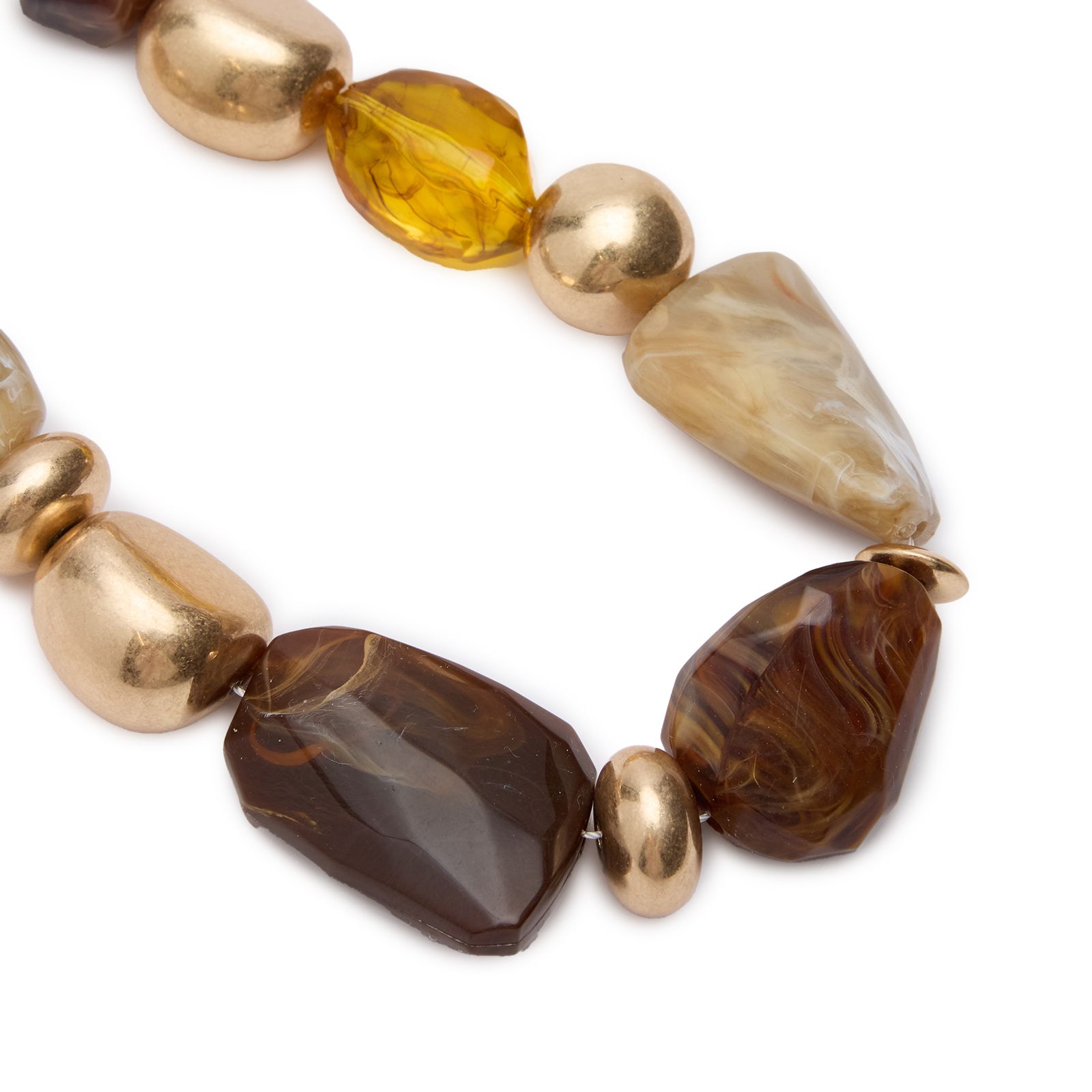 Bordeaux rode oorbellen met gouden details