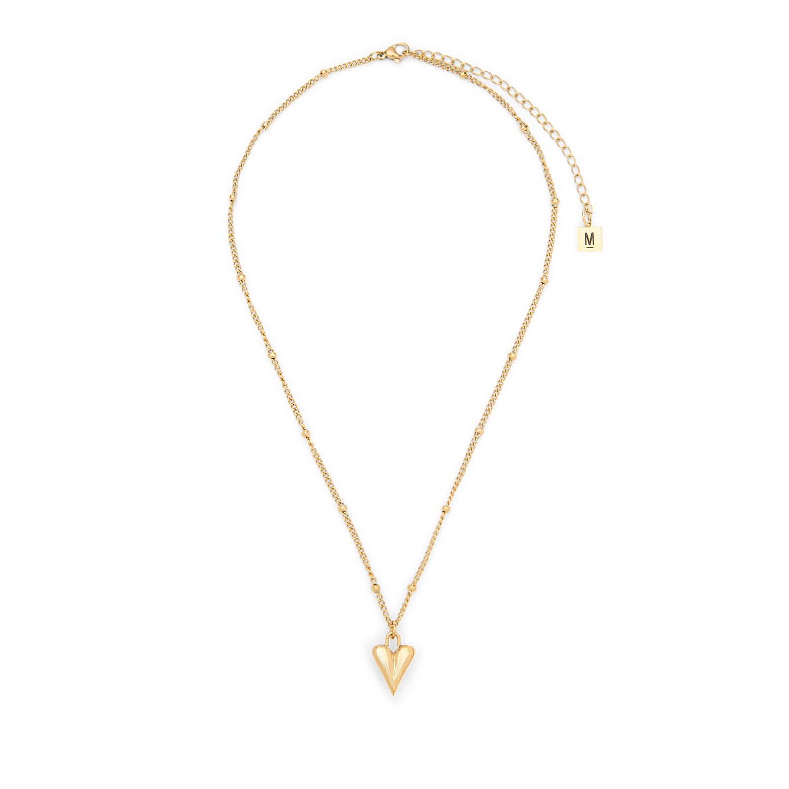 Gouden hartjes ketting