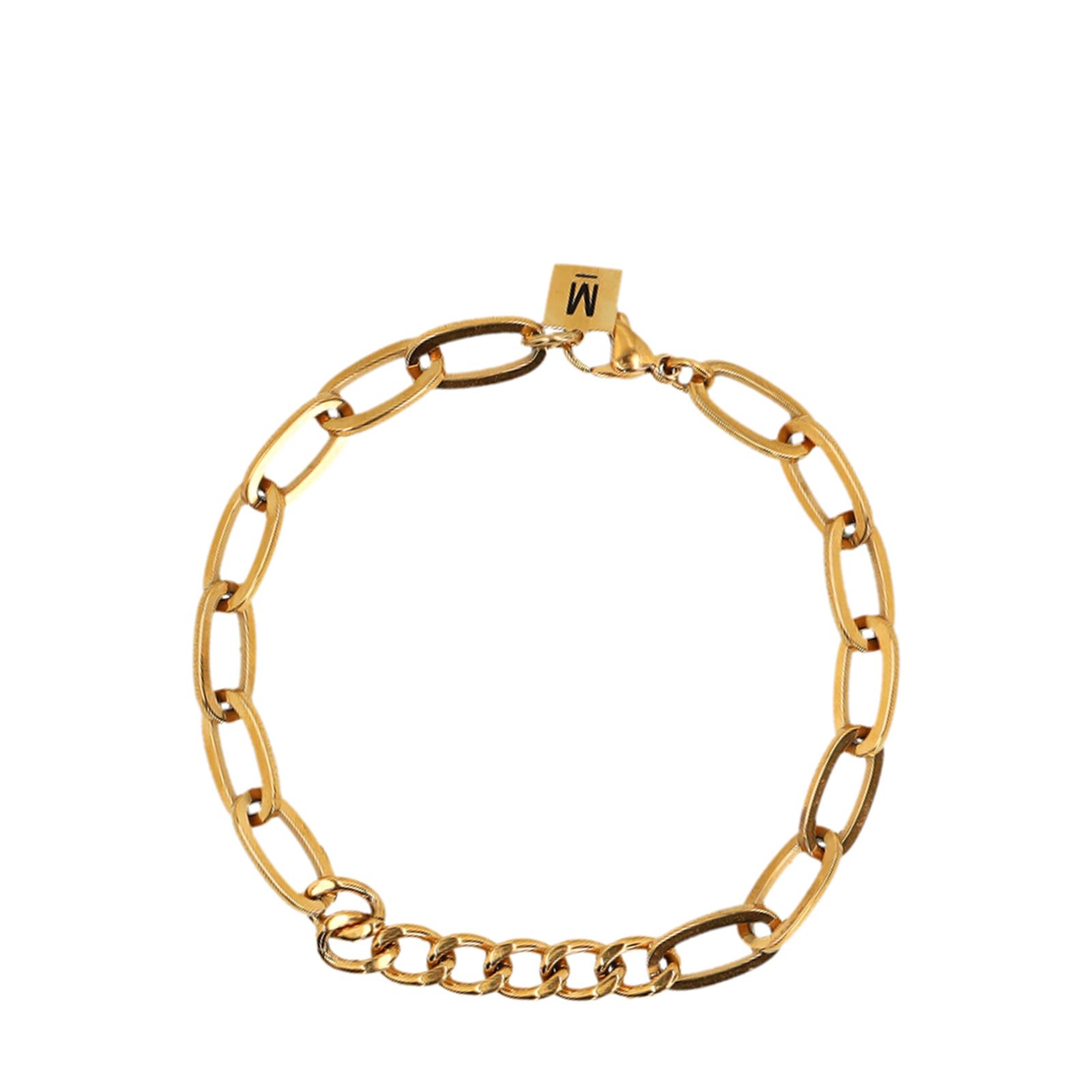 Goldfarbenes Gliederarmband