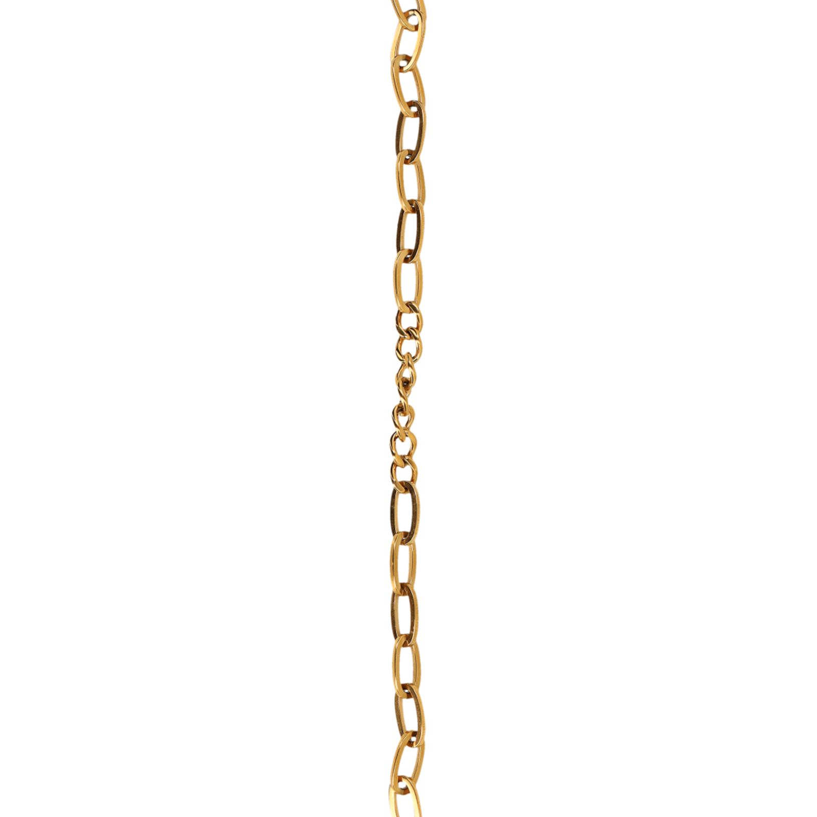 Goldfarbenes Gliederarmband
