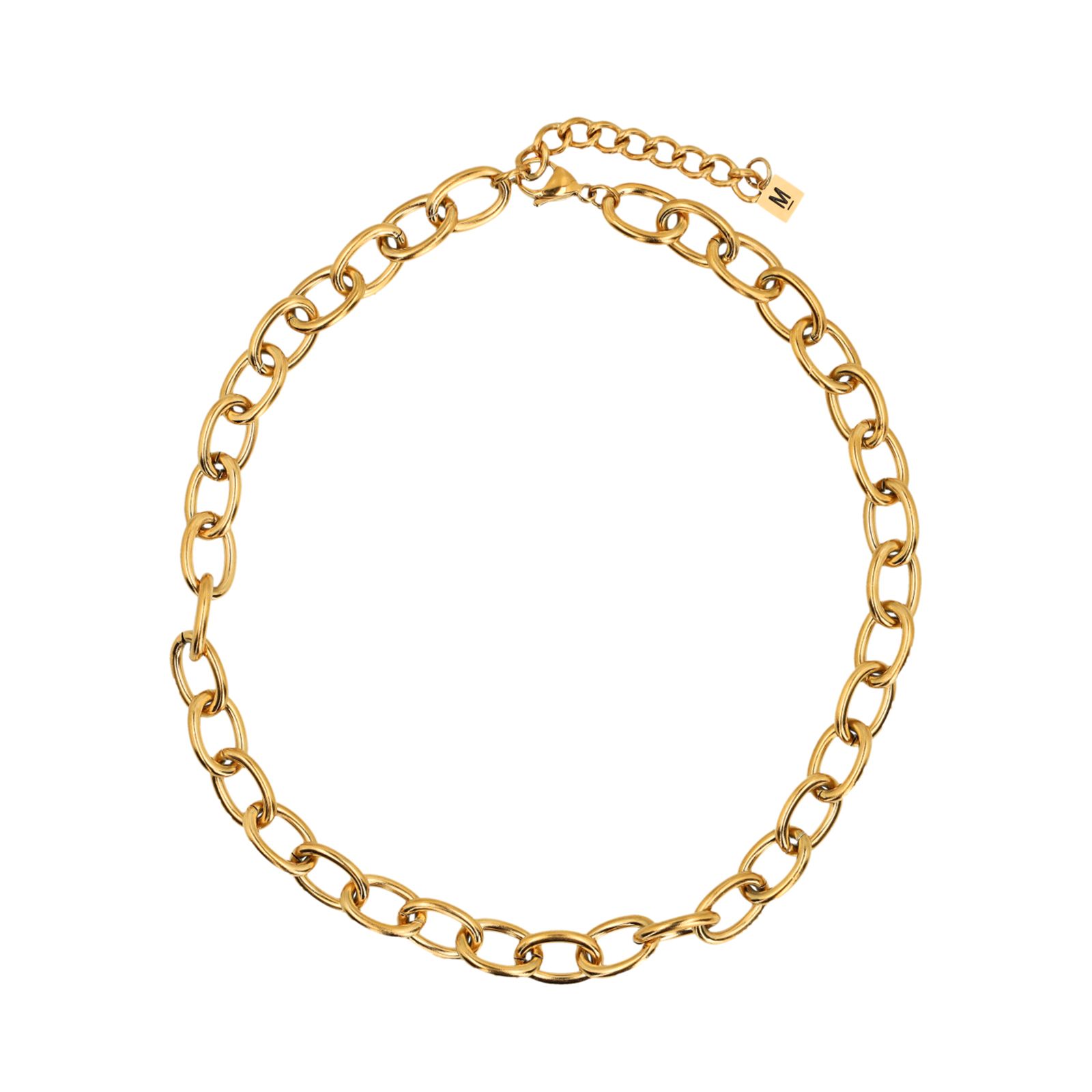 Gouden schakel ketting