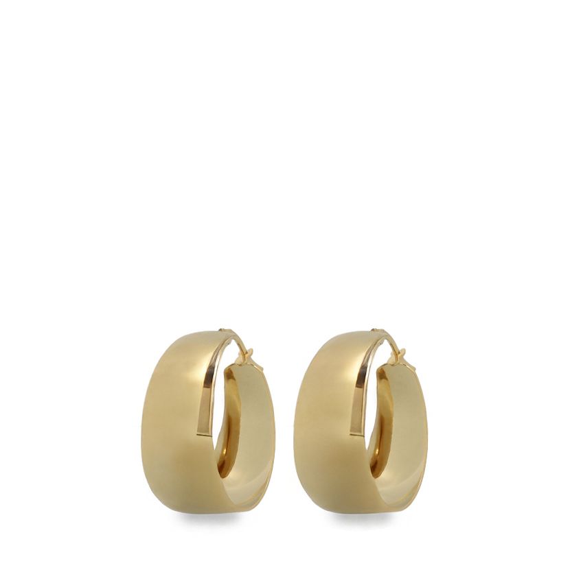 Goudkleurige brede ringen