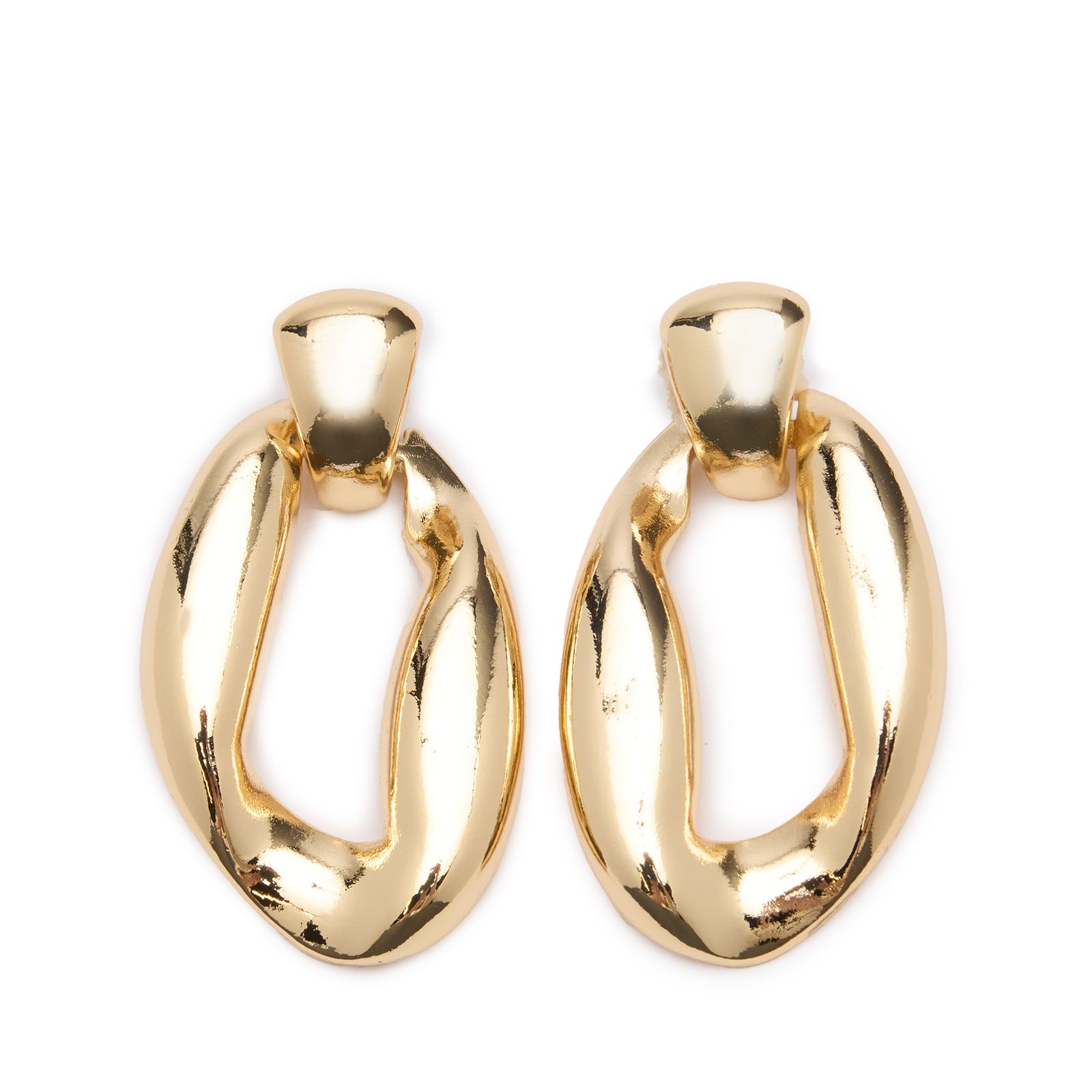 Goldfarbene Ohrringe