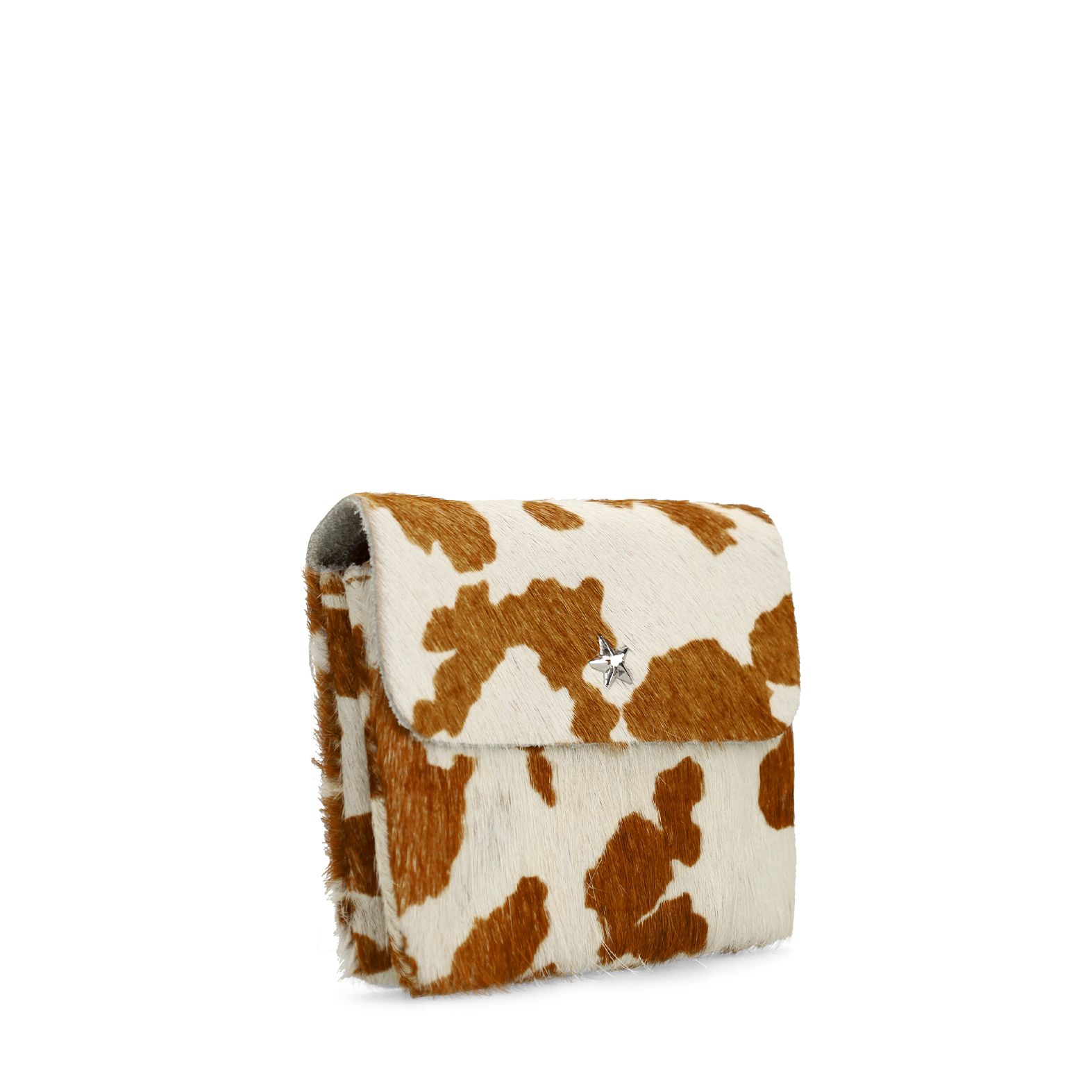 Bruine cow portemonnee