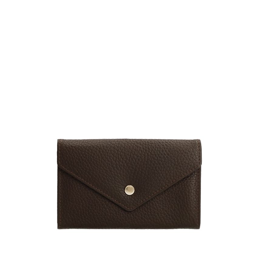 Braunes Leder-Portemonnaie