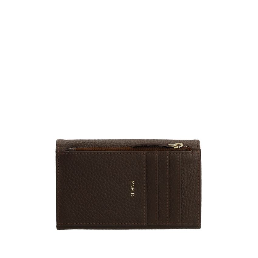 Braunes Leder-Portemonnaie